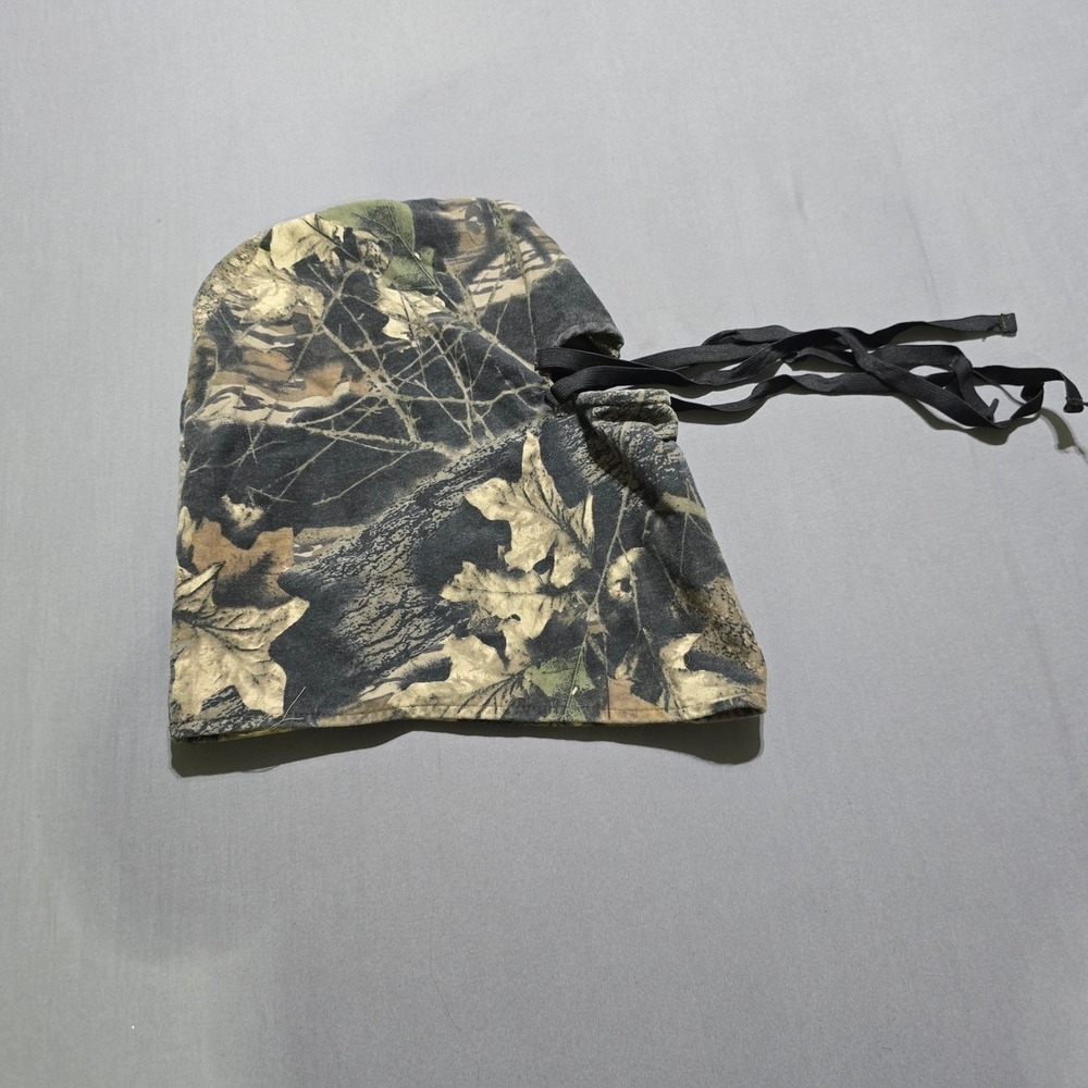 ScentLok Camo Hunting Hood ALS Enterprises OS Camouflage Odor Eliminating Mask